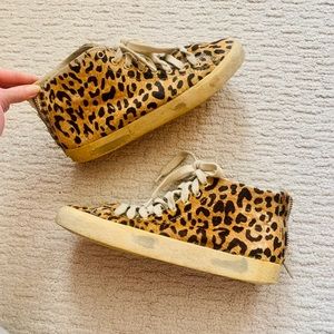 Cheetah Print Sneakers